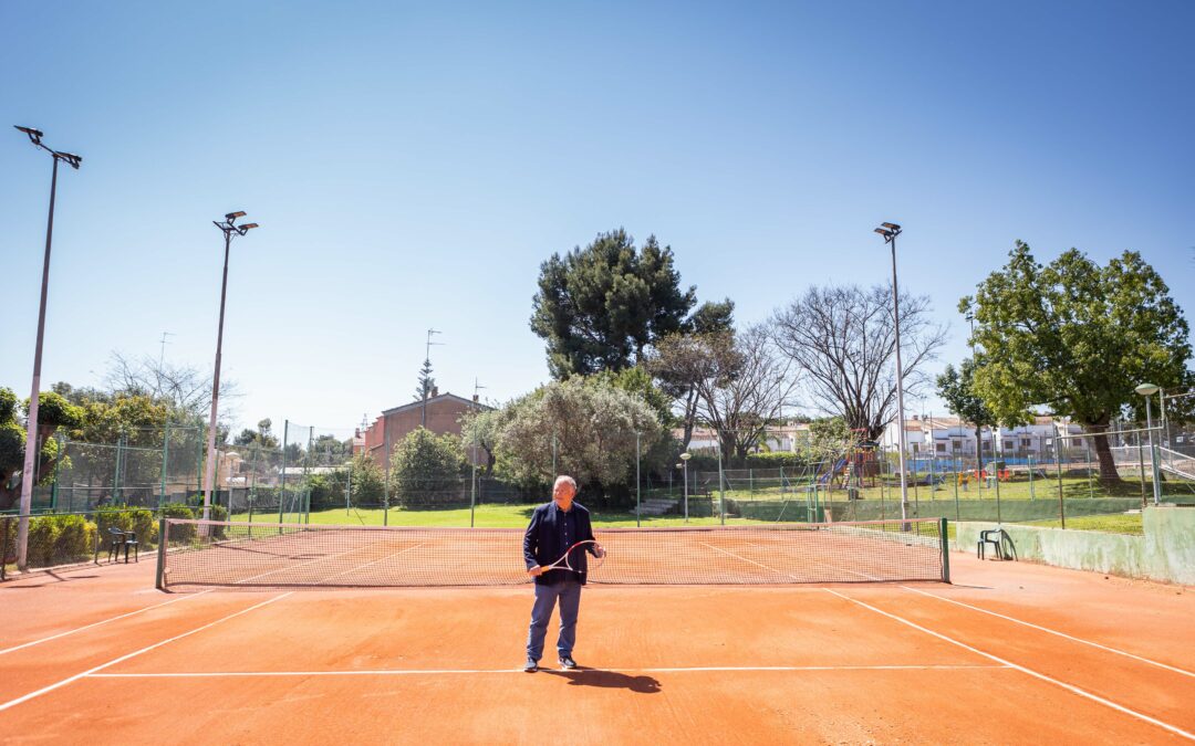 Joaquín García: una vida dando valor al tenis