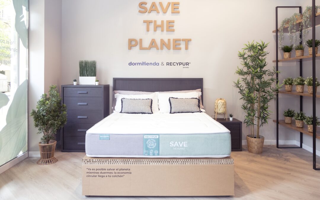 Dormitienda lanza el primer colchón 100% reciclable y reciclado del mercado