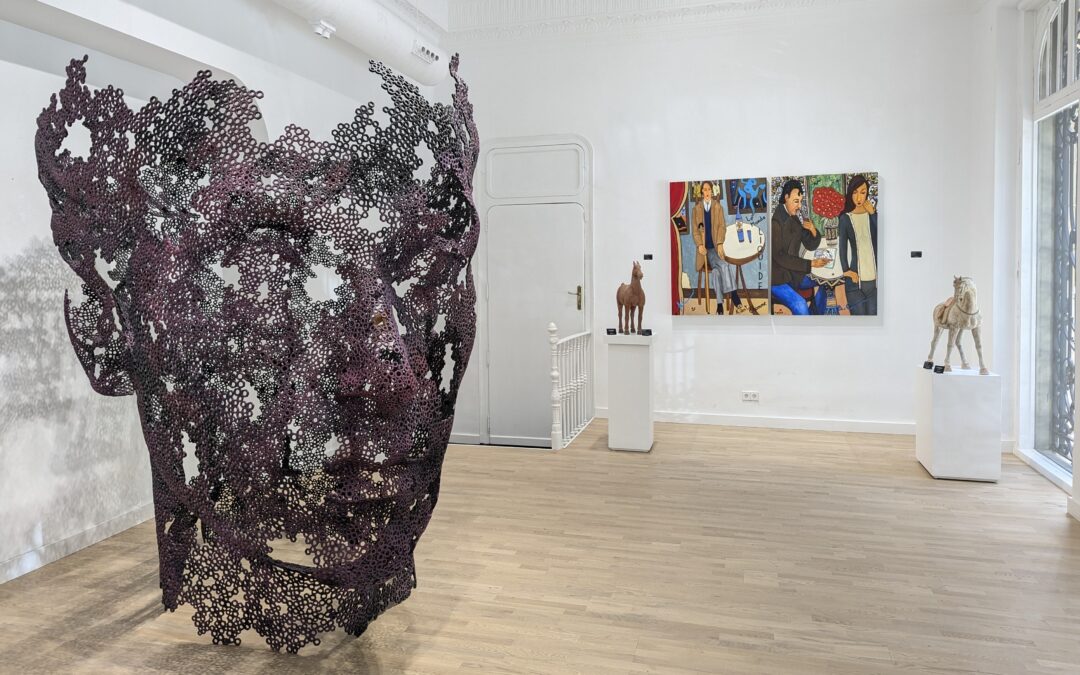Las esculturas monumentales de Martí Moreno se exponen por primera vez en la galería In Arte Veritas