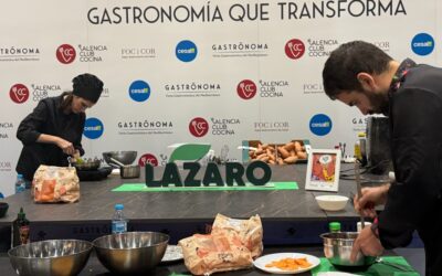 ¿Qué se puede hacer con una batata? Tres chefs se suman al reto de Lázaro y Valencia Club Cocina en Gastrónoma 2026